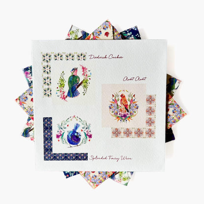 Flutters & Flowers Collection Greeting Cards (Set of 3) (limited edition)